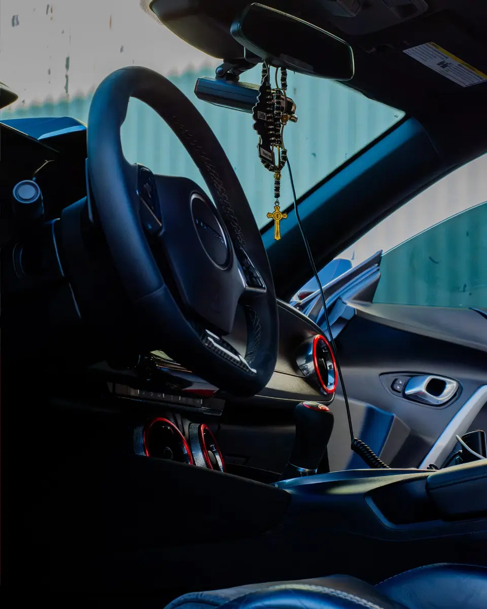 Chevy Camaro paint correction and ceramic coating — studio photo 5