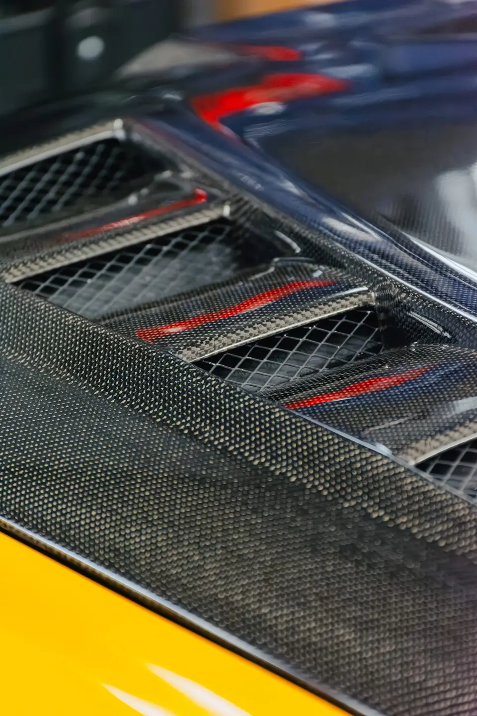 Yellow Honda S2000 paint correction and ceramic coating — studio photo 14