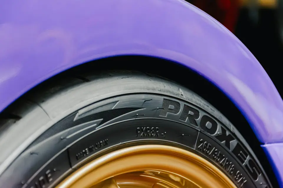 Purple Honda S2000 paint correction and ceramic coating — studio photo 19