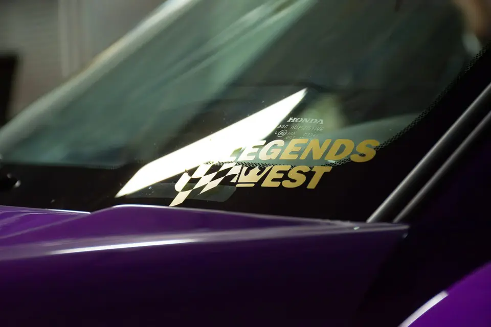 Purple Honda S2000 paint correction and ceramic coating — studio photo 30