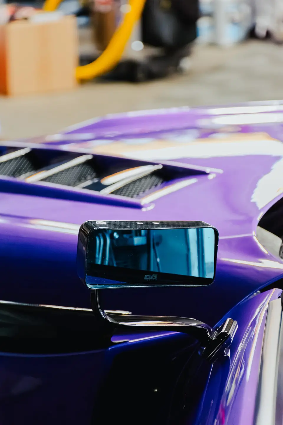 Purple Honda S2000 paint correction and ceramic coating — studio photo 37