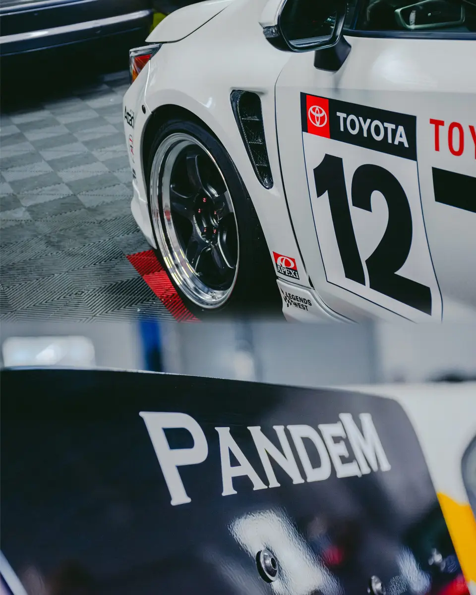 Toyota Corolla WRC Castrol livery paint correction and ceramic coating — studio photo 8