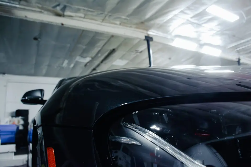 Toyota GR Supra paint correction and ceramic coating — studio photo 10