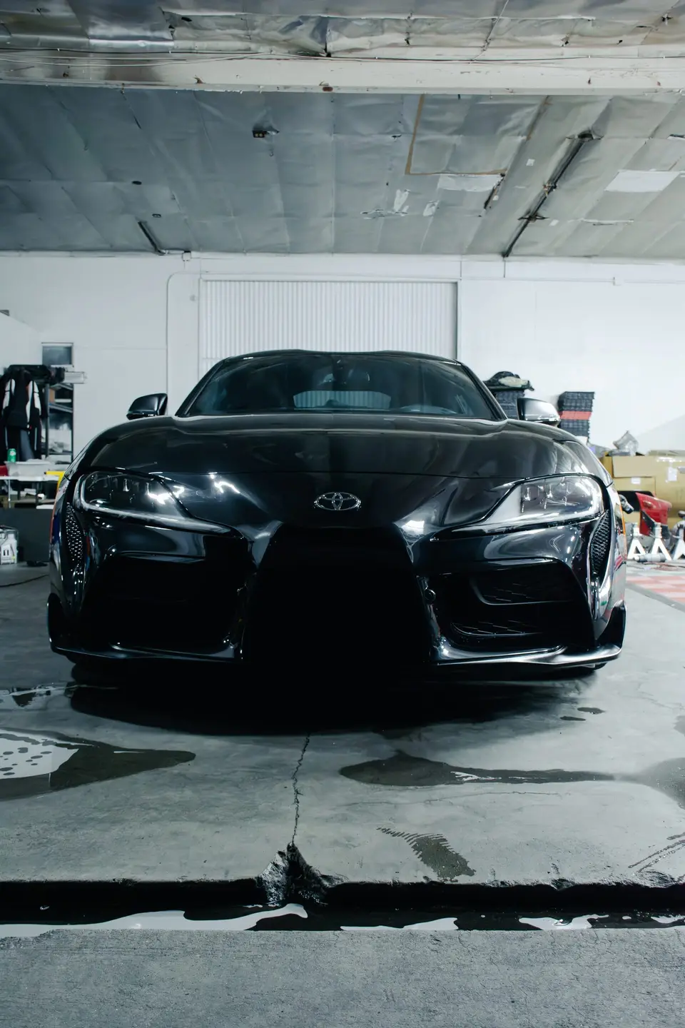 Toyota GR Supra paint correction and ceramic coating — studio photo 22