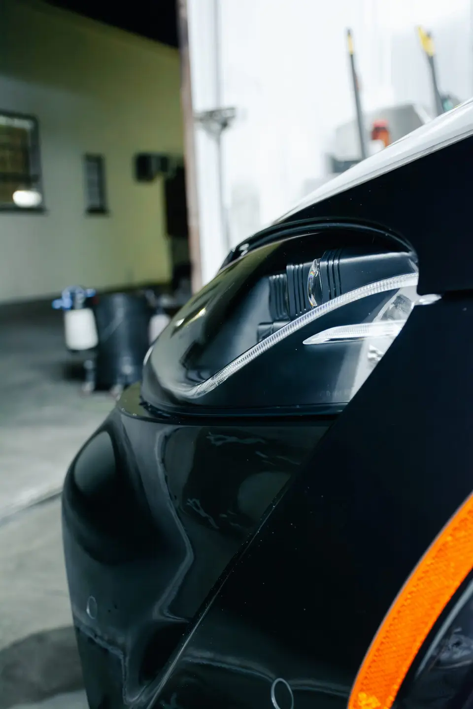 Toyota GR Supra paint correction and ceramic coating — studio photo 24