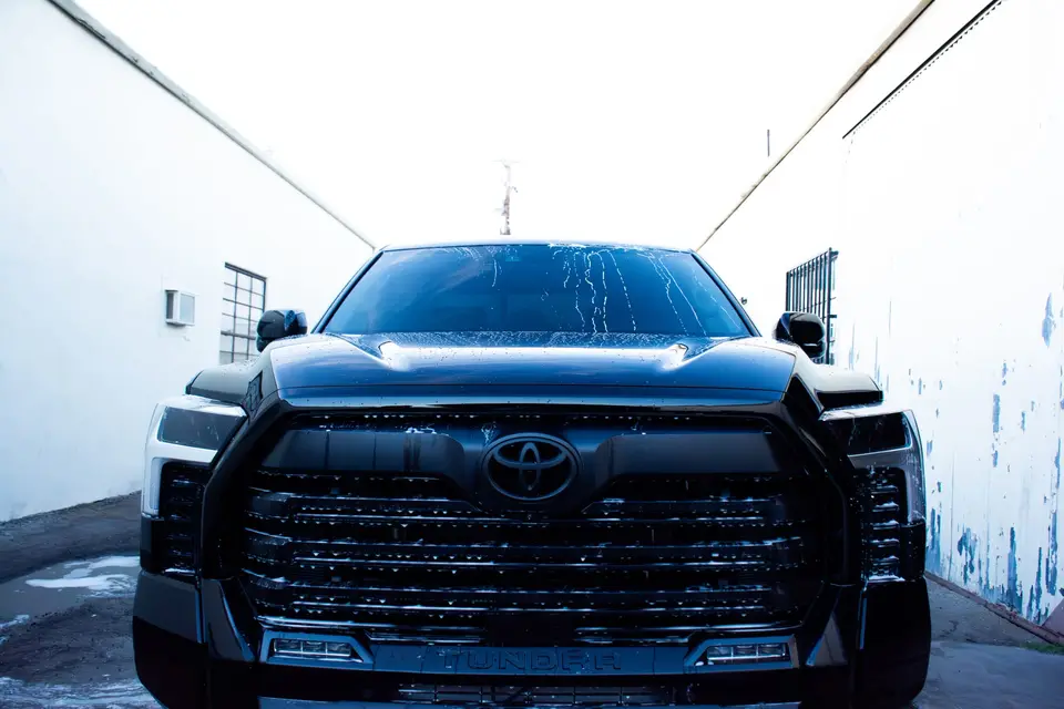 Toyota Tundra paint correction and ceramic coating — studio photo 6